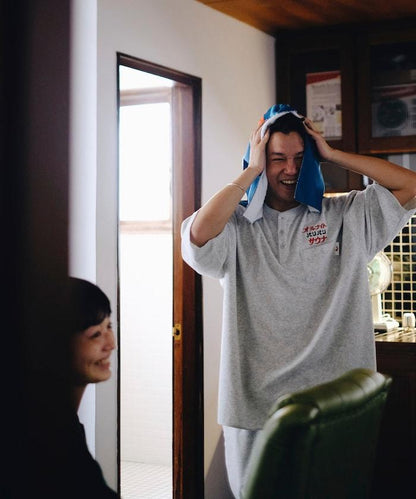 聯名 全夜間桑拿 精緻抓絨套裝 帶揹包