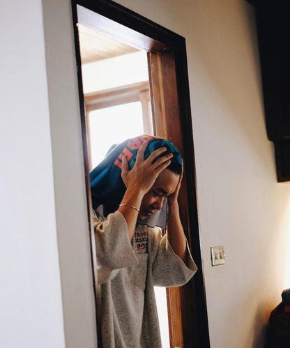 聯名 全夜間桑拿 精緻抓絨套裝 帶揹包