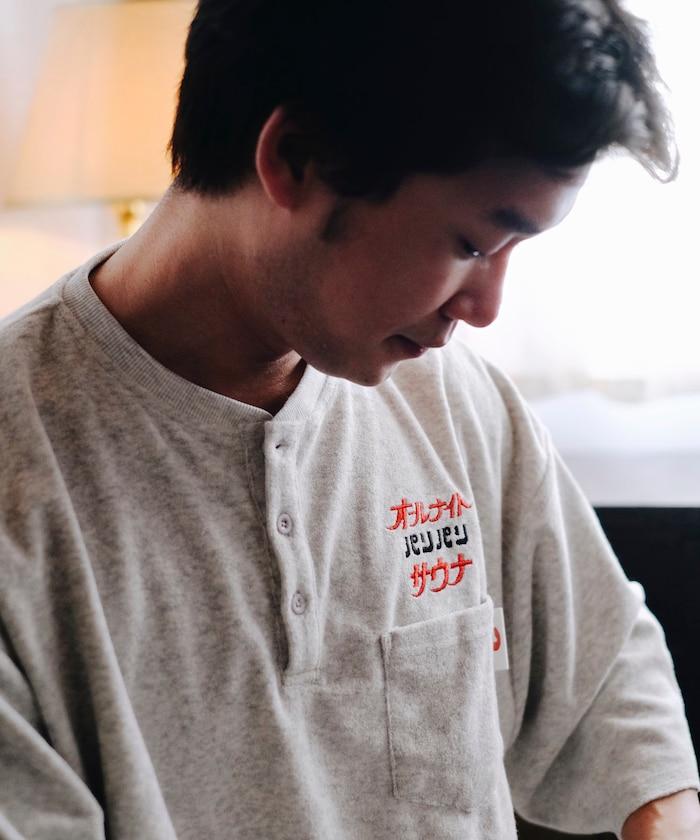 聯名 全夜間桑拿 精緻抓絨套裝 帶揹包