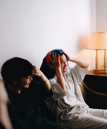 聯名 全夜間桑拿 精緻抓絨套裝 帶揹包