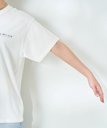 城市風景印花T恤