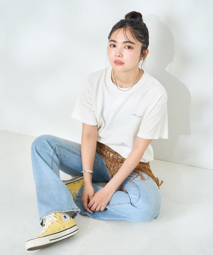 城市風景印花T恤