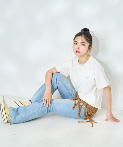 城市風景印花T恤