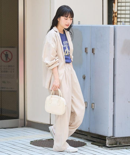 <接觸冷感/可機洗> 夏季涼爽 襯衫夾克＜可搭配套裝＞