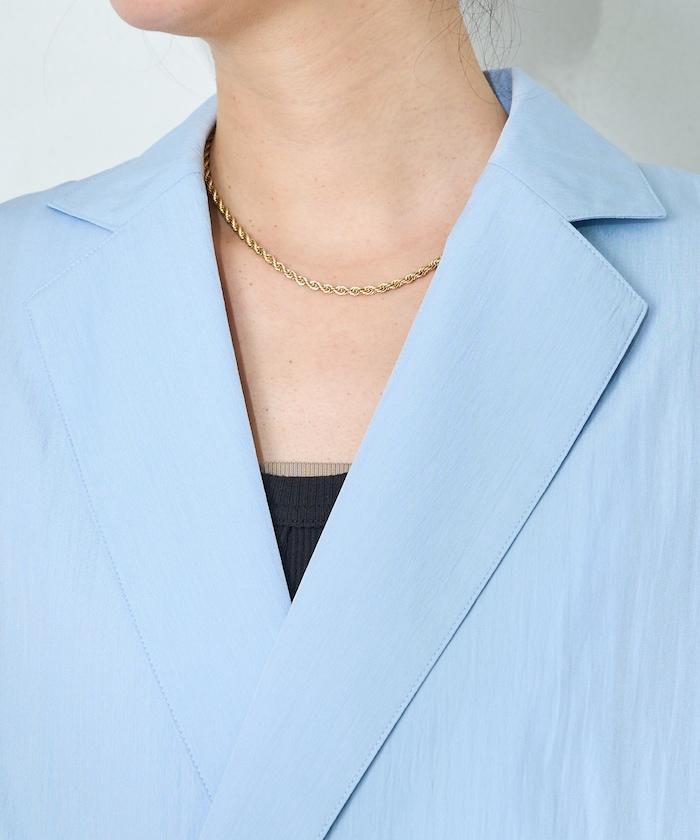 <接觸冷感/可機洗> 夏季涼爽 襯衫夾克＜可搭配套裝＞