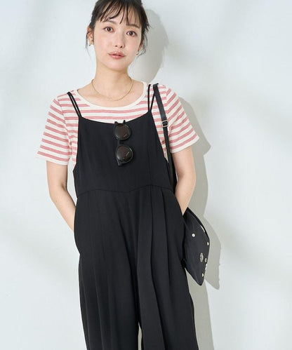 <接觸冷感/防紫外線>功能面料 簡易連體褲