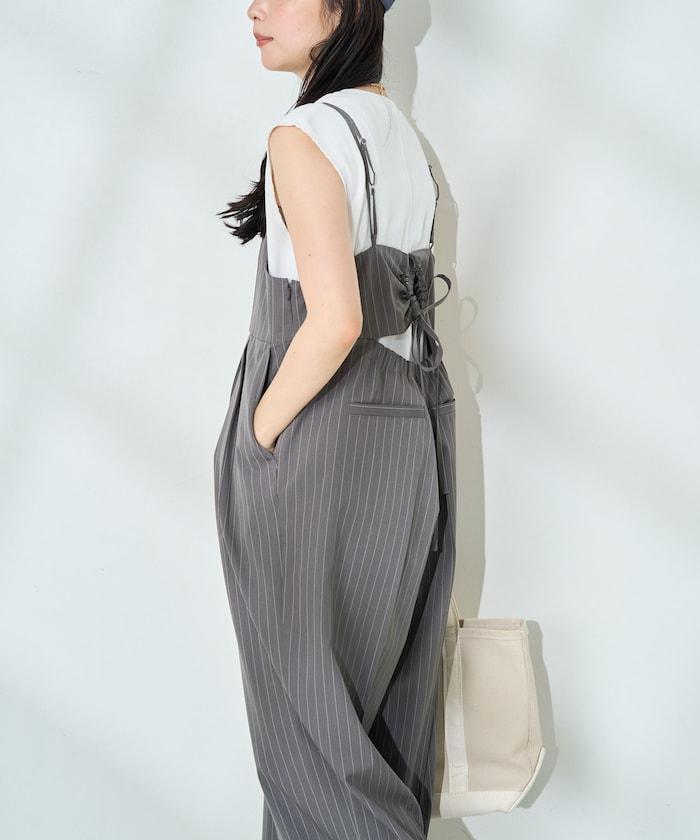 <接觸冷感/防紫外線>功能面料 簡易連體褲