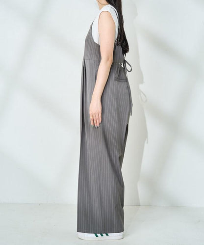 <接觸冷感/防紫外線>功能面料 簡易連體褲