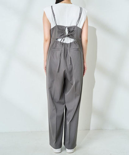 <接觸冷感/防紫外線>功能面料 簡易連體褲