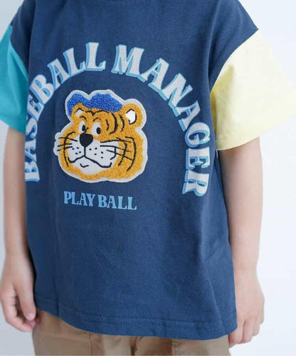 動物圖案印花T恤