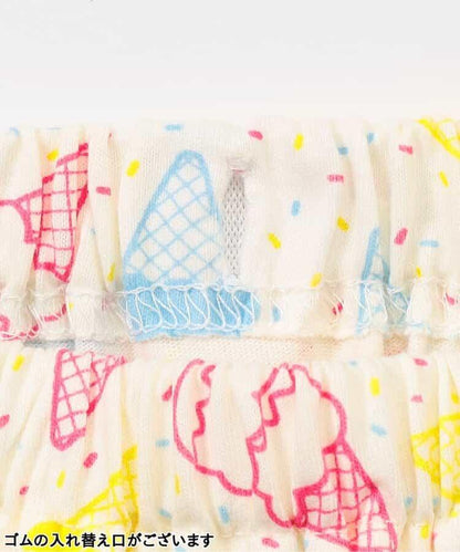 冰淇淋圖案套頭睡衣