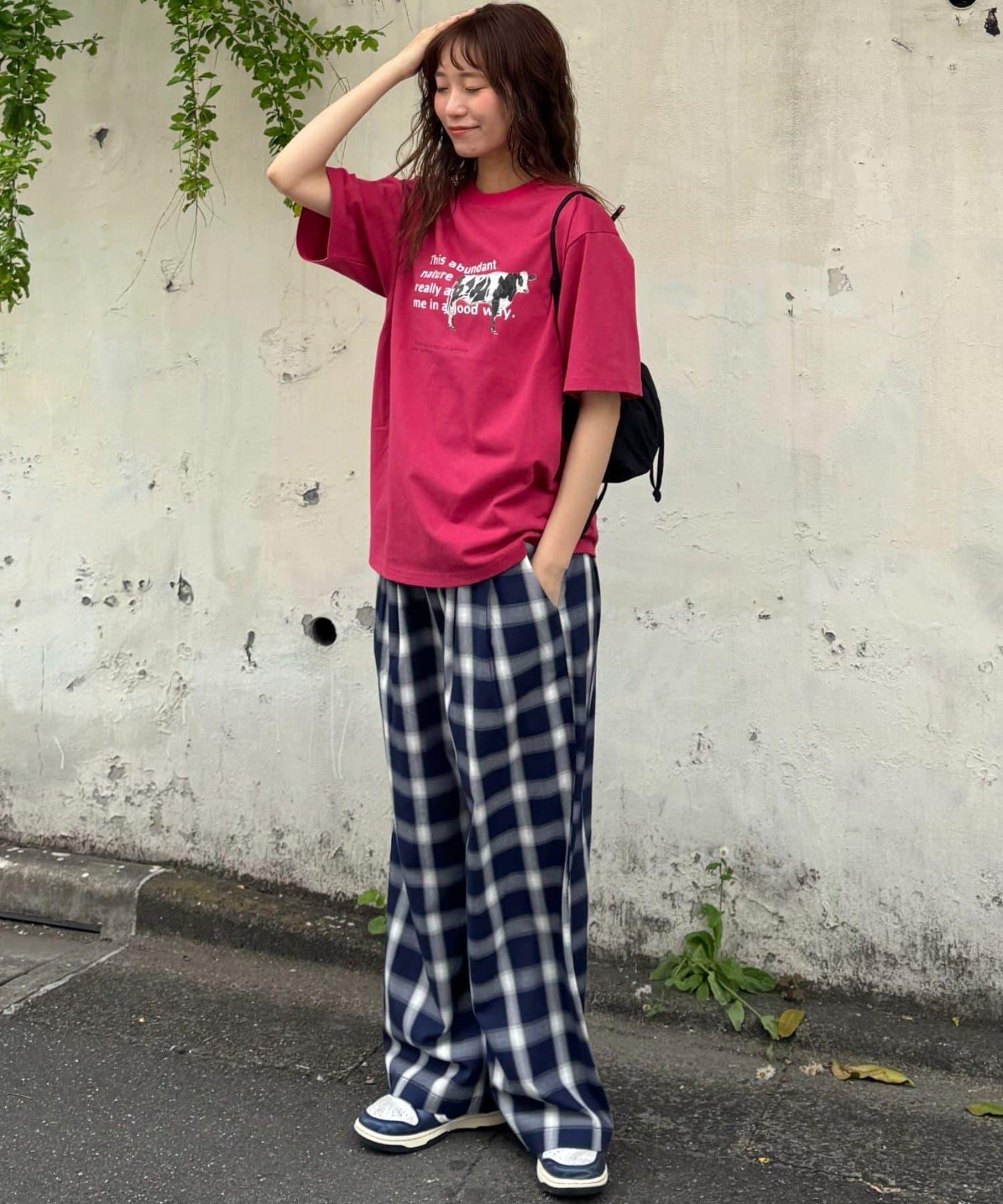 【男女通用】牛圖案T恤