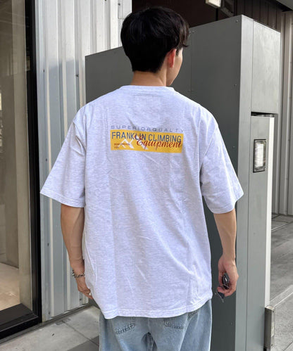 【弗蘭克林攀巖】【傳承】黃色LOGO T恤