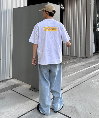 【弗蘭克林攀巖】【傳承】黃色LOGO T恤