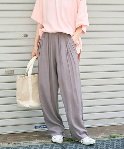 顏色喬策松紗褲/舒適褲