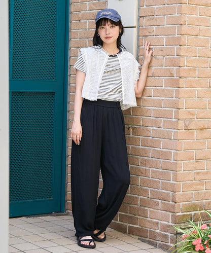 顏色喬策松紗褲/舒適褲