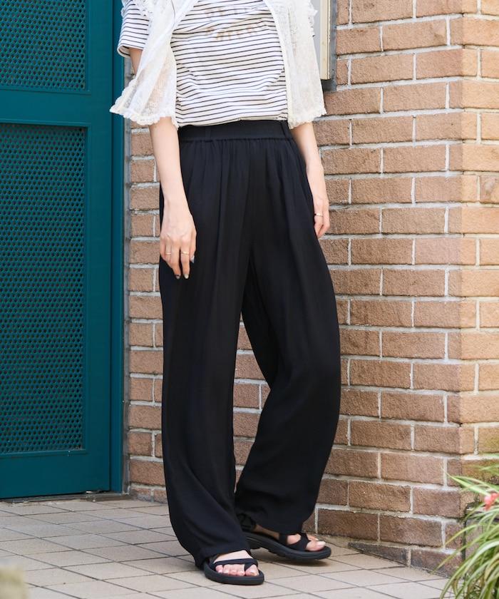 顏色喬策松紗褲/舒適褲