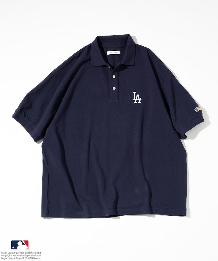 MLB Major League Baseball 單標誌 短袖 Polo衫