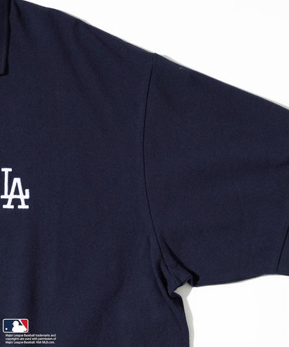 MLB Major League Baseball 單標誌 短袖 Polo衫