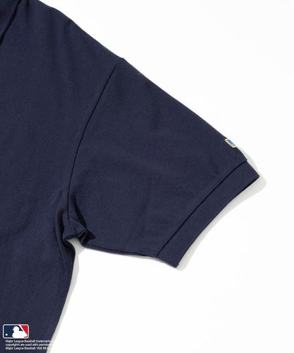 MLB Major League Baseball 單標誌 短袖 Polo衫