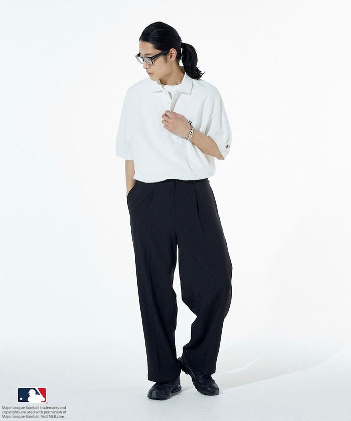 MLB Major League Baseball 單標誌 短袖 Polo衫