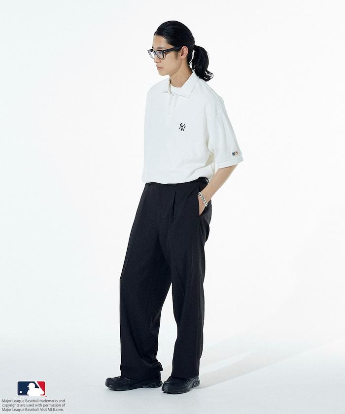 MLB Major League Baseball 單標誌 短袖 Polo衫