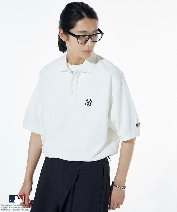 MLB Major League Baseball 單標誌 短袖 Polo衫