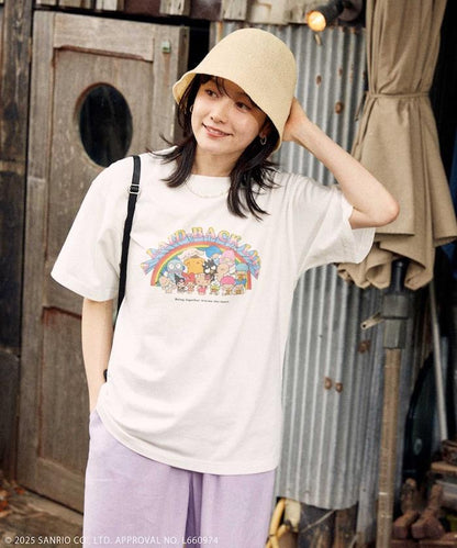 《三麗歐》 彩虹印花T恤