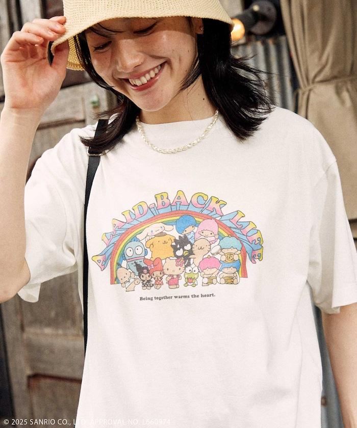 《三麗歐》 彩虹印花T恤