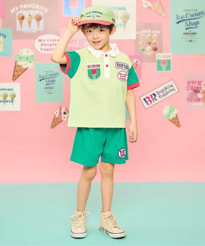 31冰淇淋 徽標刺繡帽