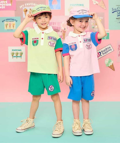 31冰淇淋 徽標刺繡帽