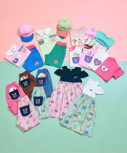 31冰淇淋 徽標刺繡帽