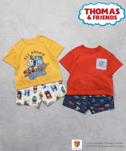 機器人托馬斯 4款圖案主題T恤