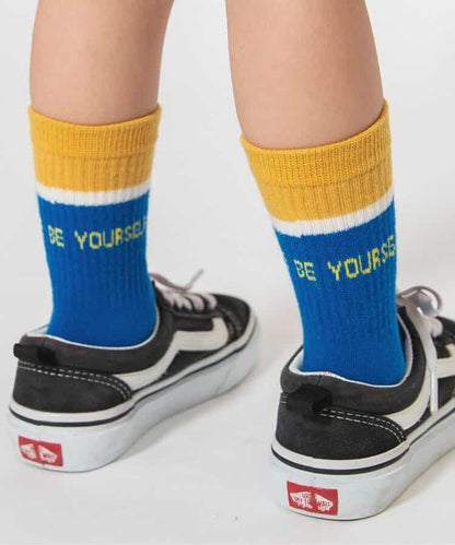 3P套裝 網絡 Logo襪