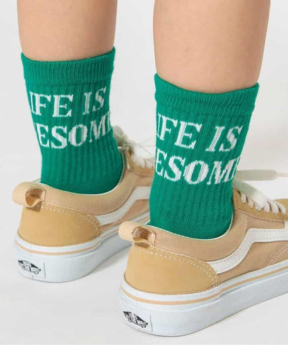 3P套裝 網絡 Logo襪