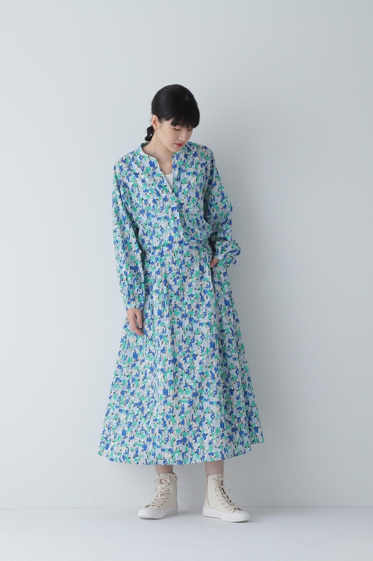 藝術印花合作上衣
