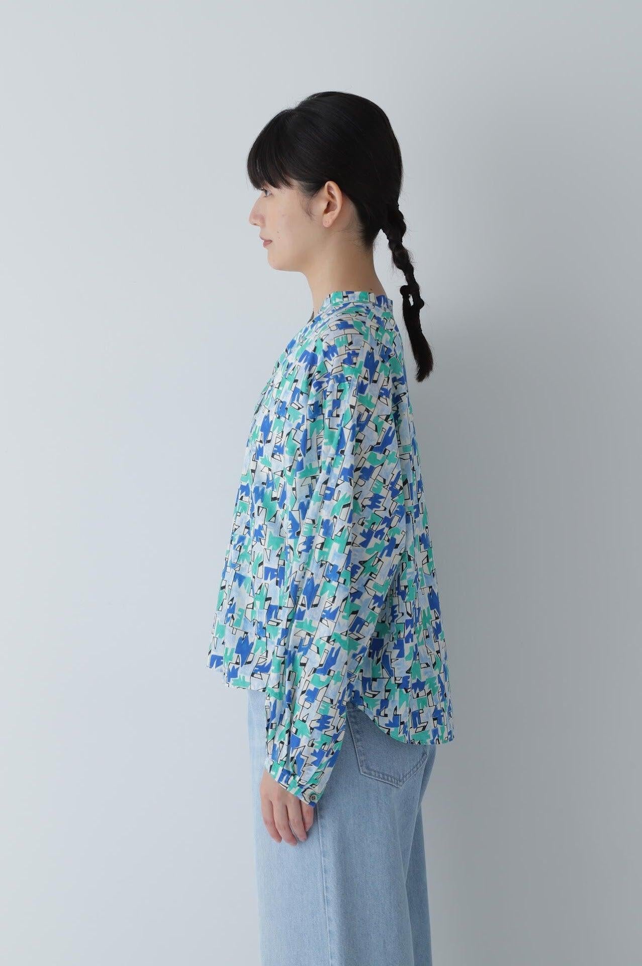 藝術印花合作上衣