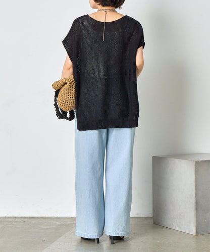 【輕鬆穿著】【夏季也適合穿著】牛仔休閒褲