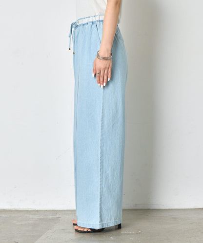 【輕鬆穿著】【夏季也適合穿著】牛仔休閒褲