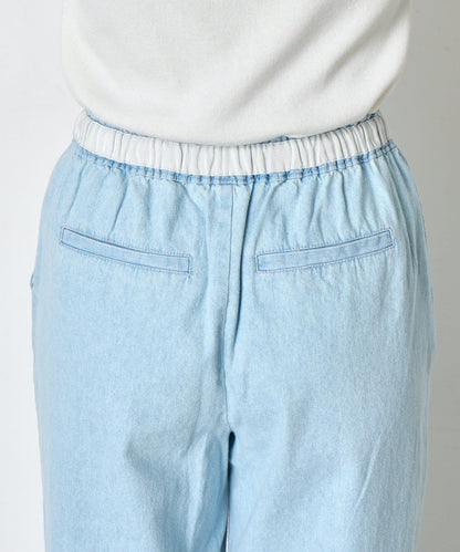 【輕鬆穿著】【夏季也適合穿著】牛仔休閒褲