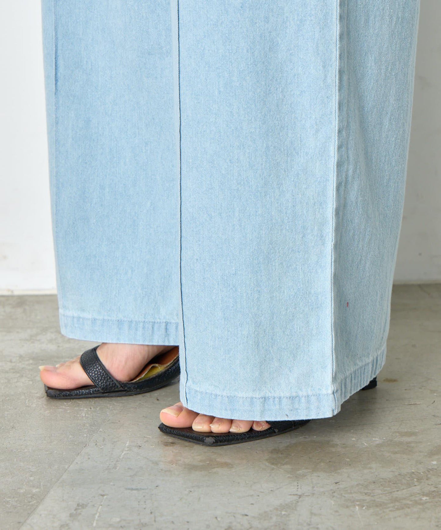 【輕鬆穿著】【夏季也適合穿著】牛仔休閒褲