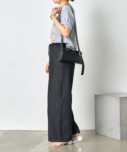 【輕鬆穿著】【夏季也適合穿著】牛仔休閒褲