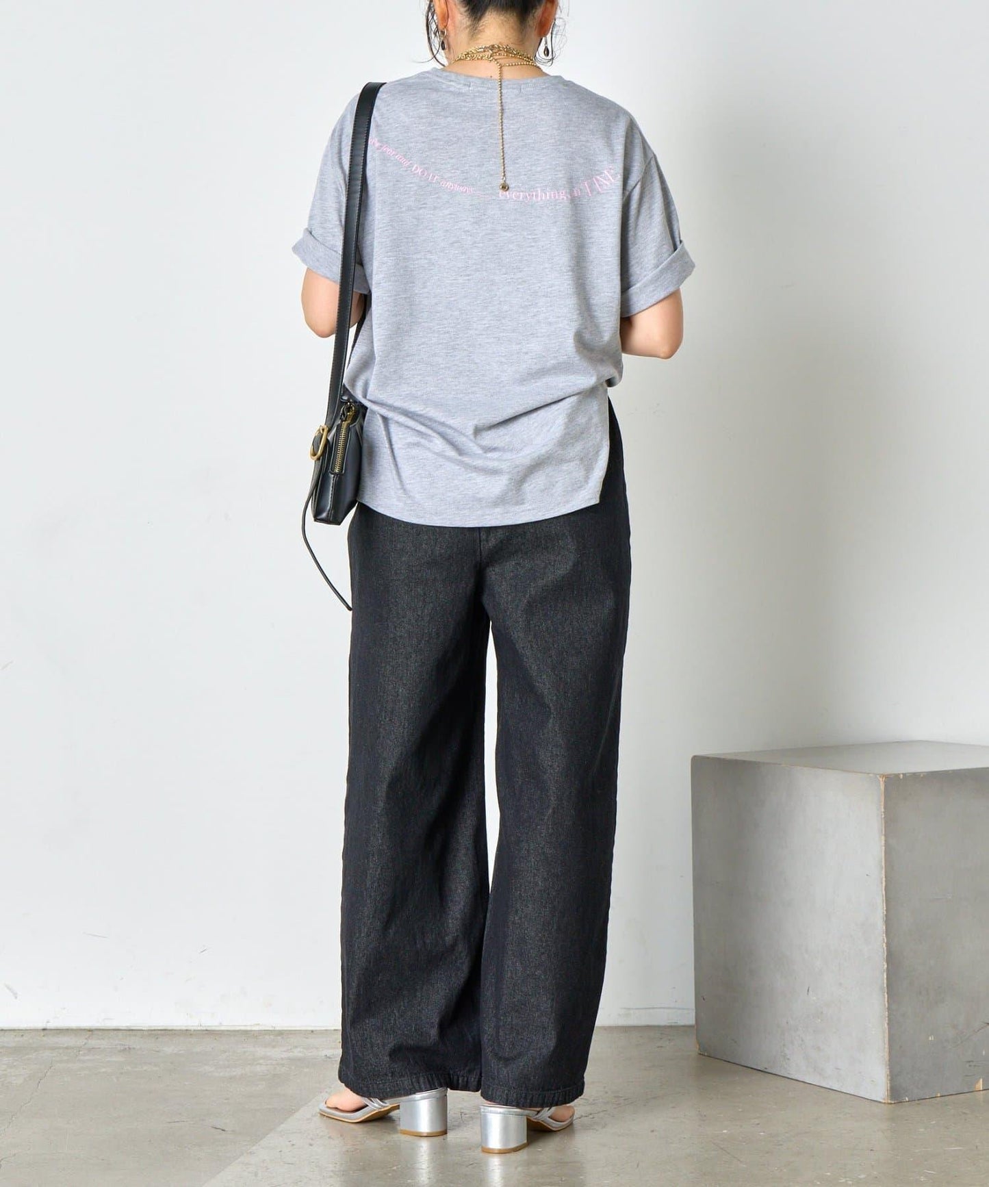 【輕鬆穿著】【夏季也適合穿著】牛仔休閒褲