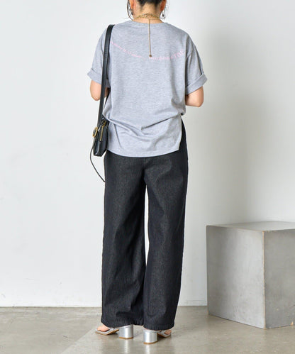 【輕鬆穿著】【夏季也適合穿著】牛仔休閒褲