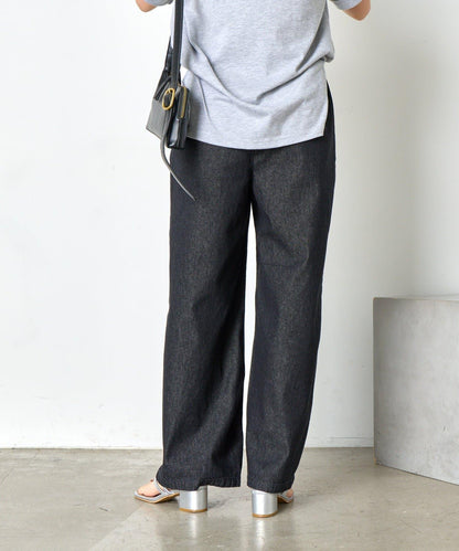 【輕鬆穿著】【夏季也適合穿著】牛仔休閒褲