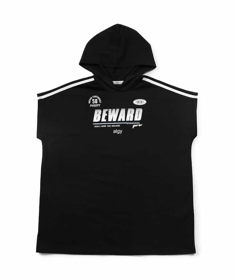 法式寬鬆袖連帽衛衣