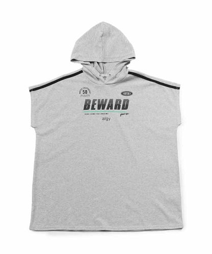 法式寬鬆袖連帽衛衣