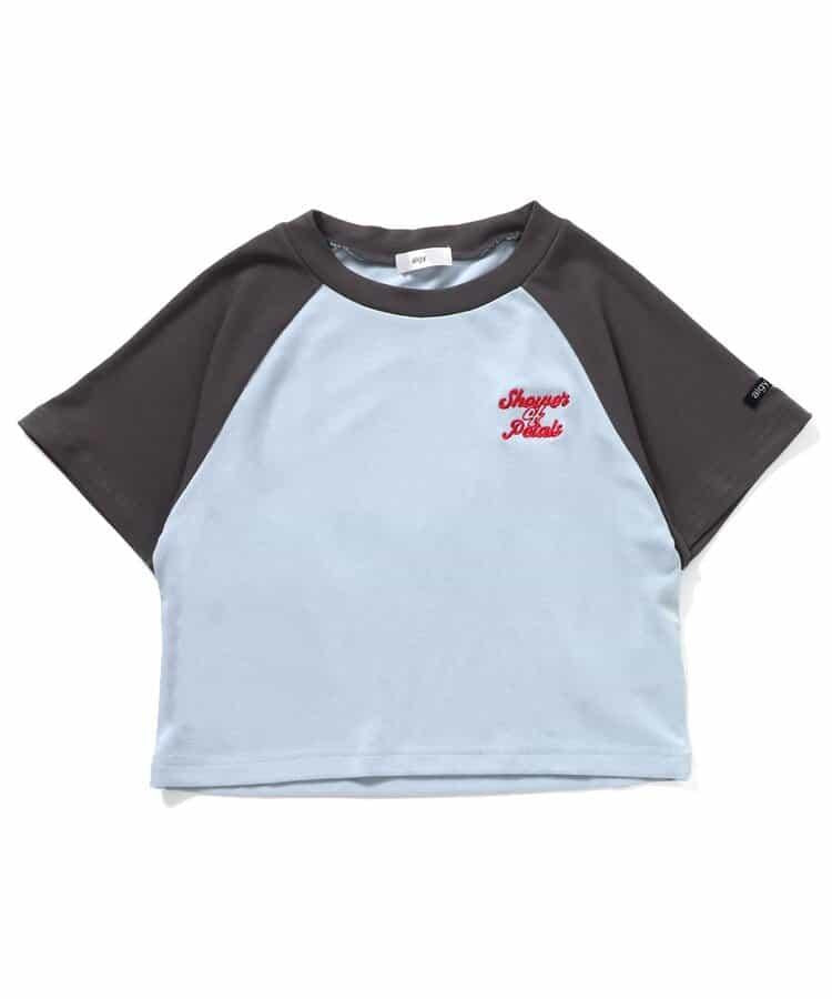 緊湊清爽拉鍊拉桿T-shirt