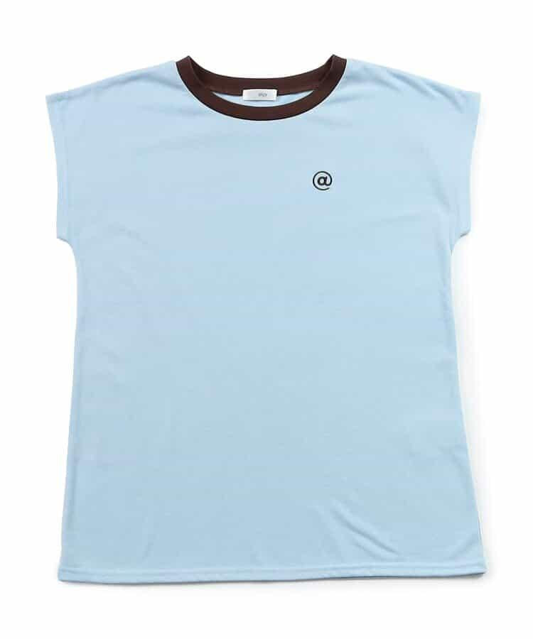 法式短袖一點繡T-shirt