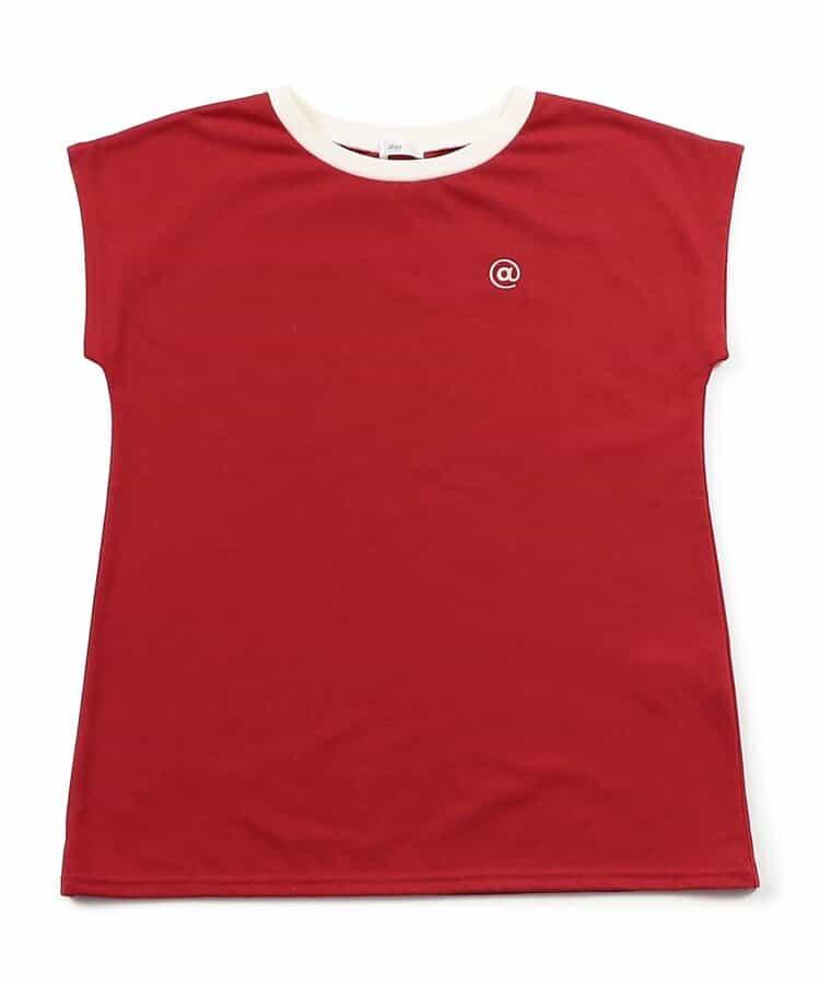 法式短袖一點繡T-shirt